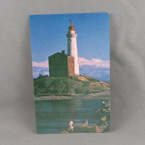 Vintage Postcard - Fisgard Lighthouse Ford Rodd Hill Park - Parks Canada